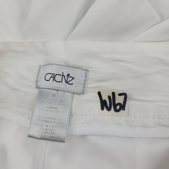 Cache lined wide leg medium rise pants Size 0 - Picture 4 of 4